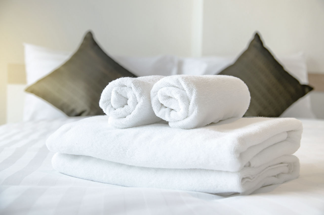 Handtuch in hochwertiger Hotelqualität