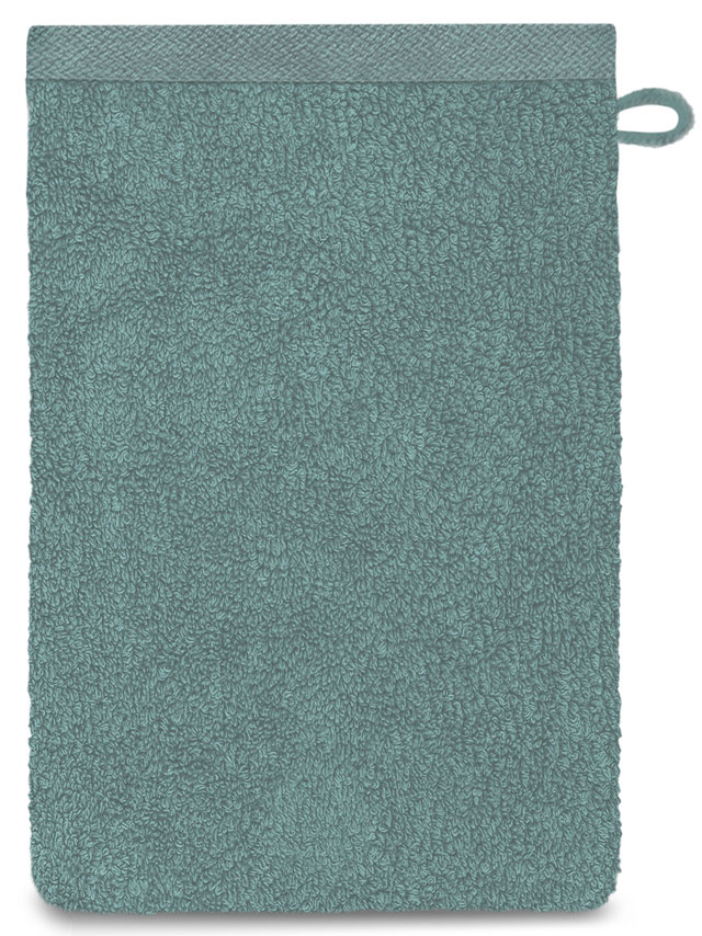 Waschhandschuh aus unserer Frottiertuchserie der Extraklasse, mit praktischem Aufhänger, 15 x 22 cm
